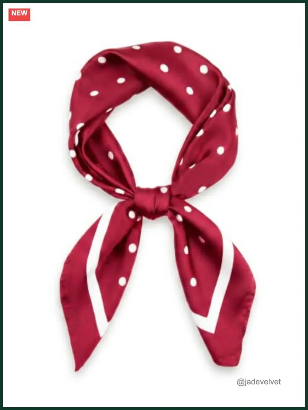 Satin-Feel Polyester Square Fashion Scarf Lightweight 27.5
